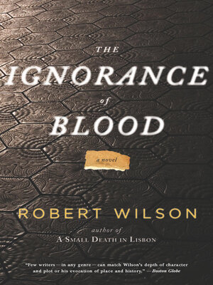 The Ignorance of Blood - ebook